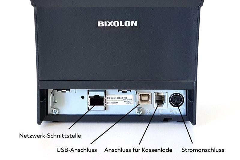 Bondrucker Bixolon Anschluesse