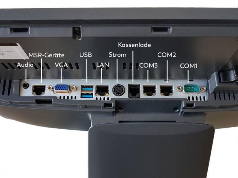 POS-System mit Anschluessen
